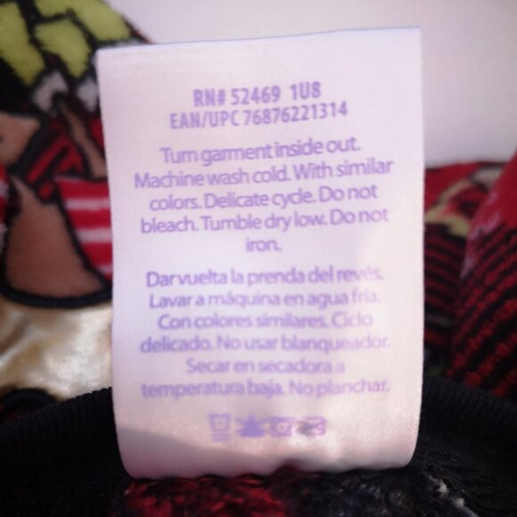 Secret Treasures Sleepwear Ladies Size XS Red & Black Moose Print Fleece Onesie - Picture 7 of 10